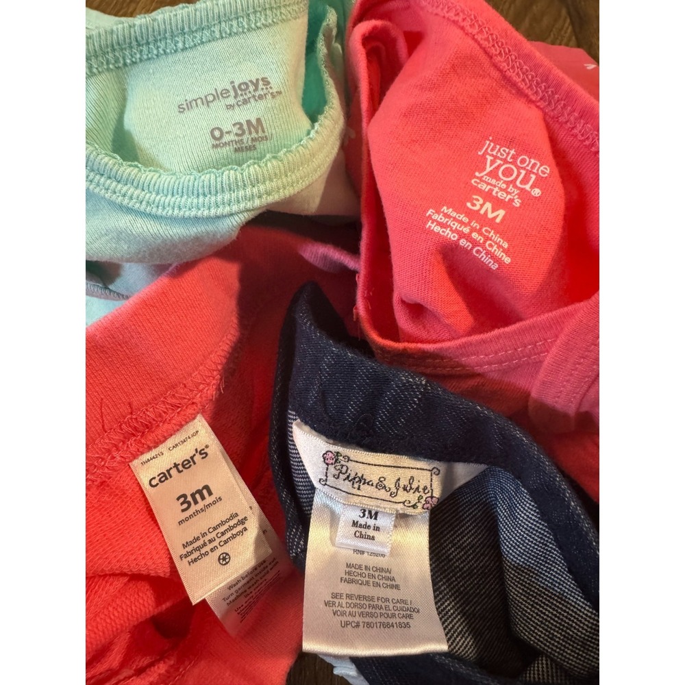 Baby Girl 3 Months Summer Clothes Shorts Dresses Outfits Loved By Mommy Bundle - Picture 11 of 13